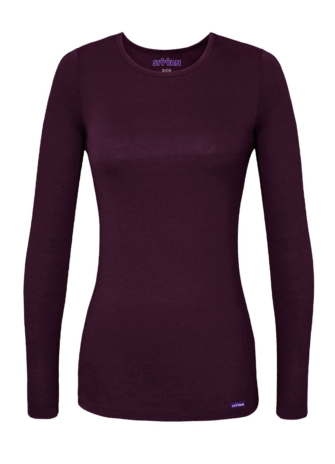 Adar’s Women Long Sleeve Comfort Underscrub Tee
