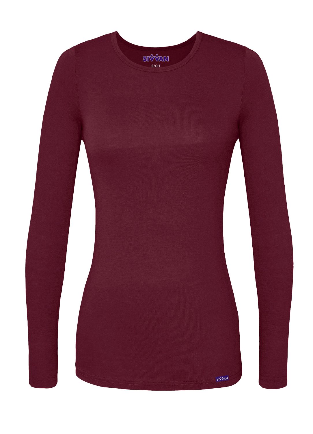 Adar’s Women Long Sleeve Comfort Underscrub Tee