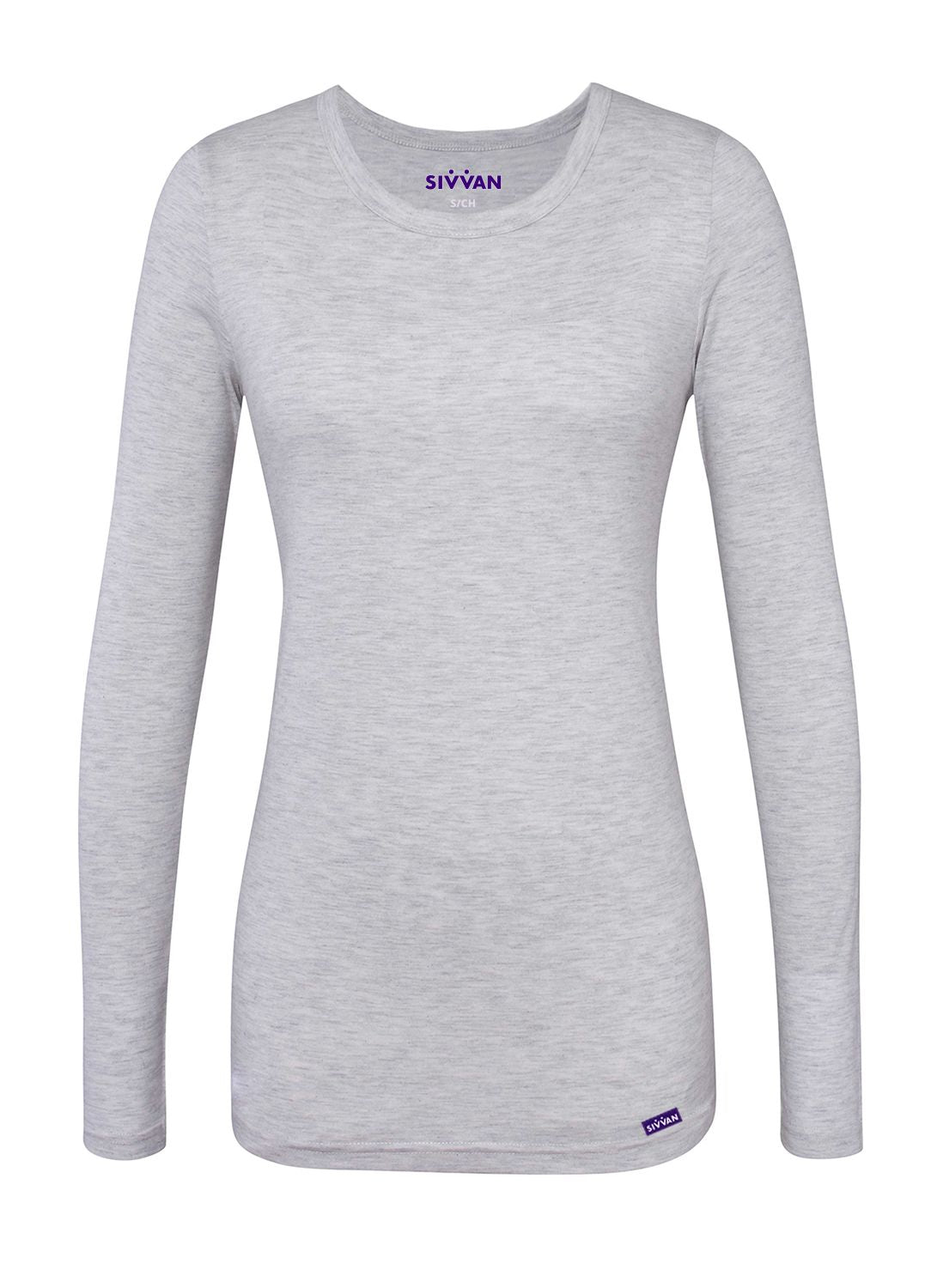 Adar’s Women Long Sleeve Comfort Underscrub Tee