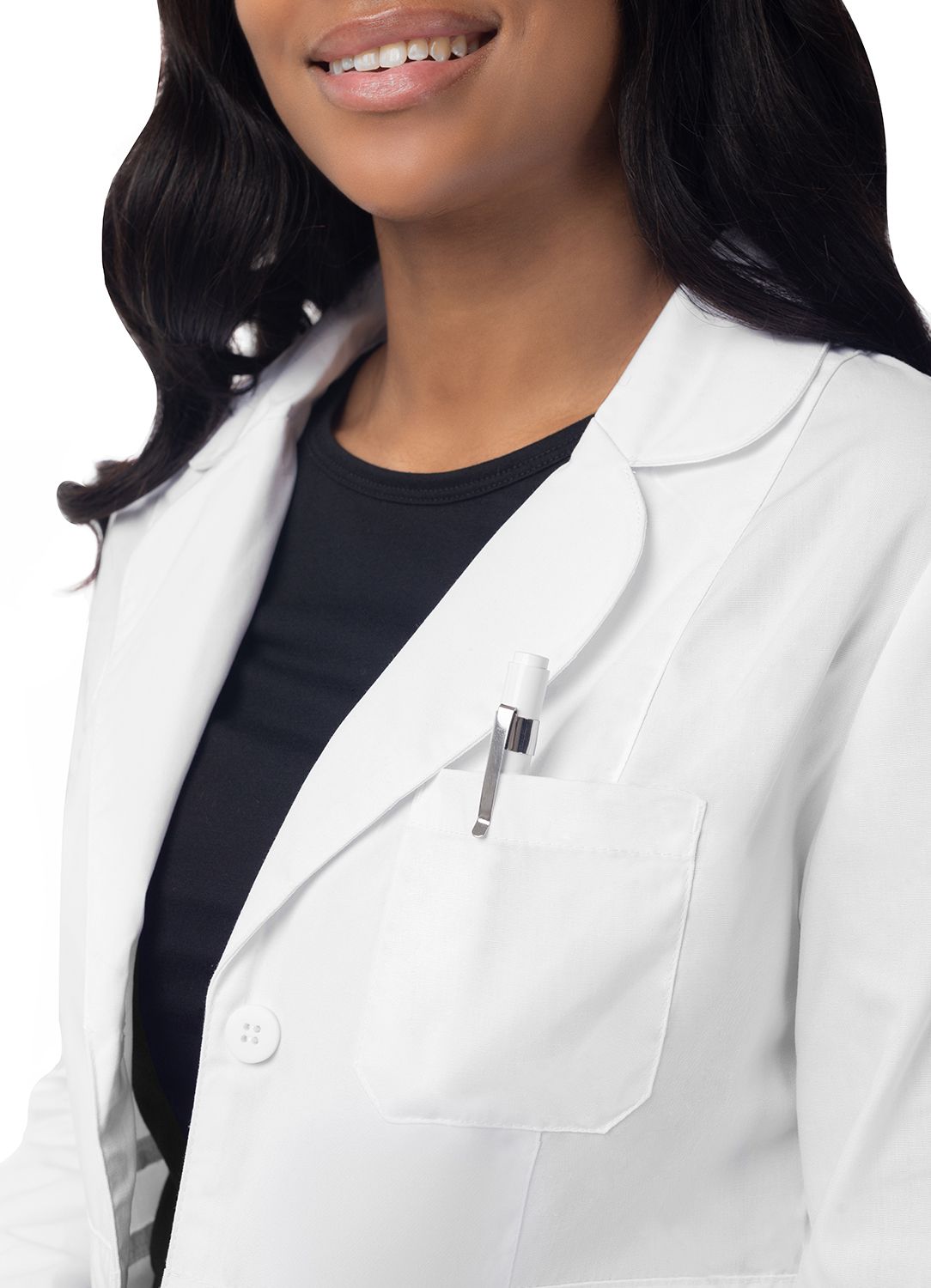 Adar 33" Women's Modern Slim Lab Coat