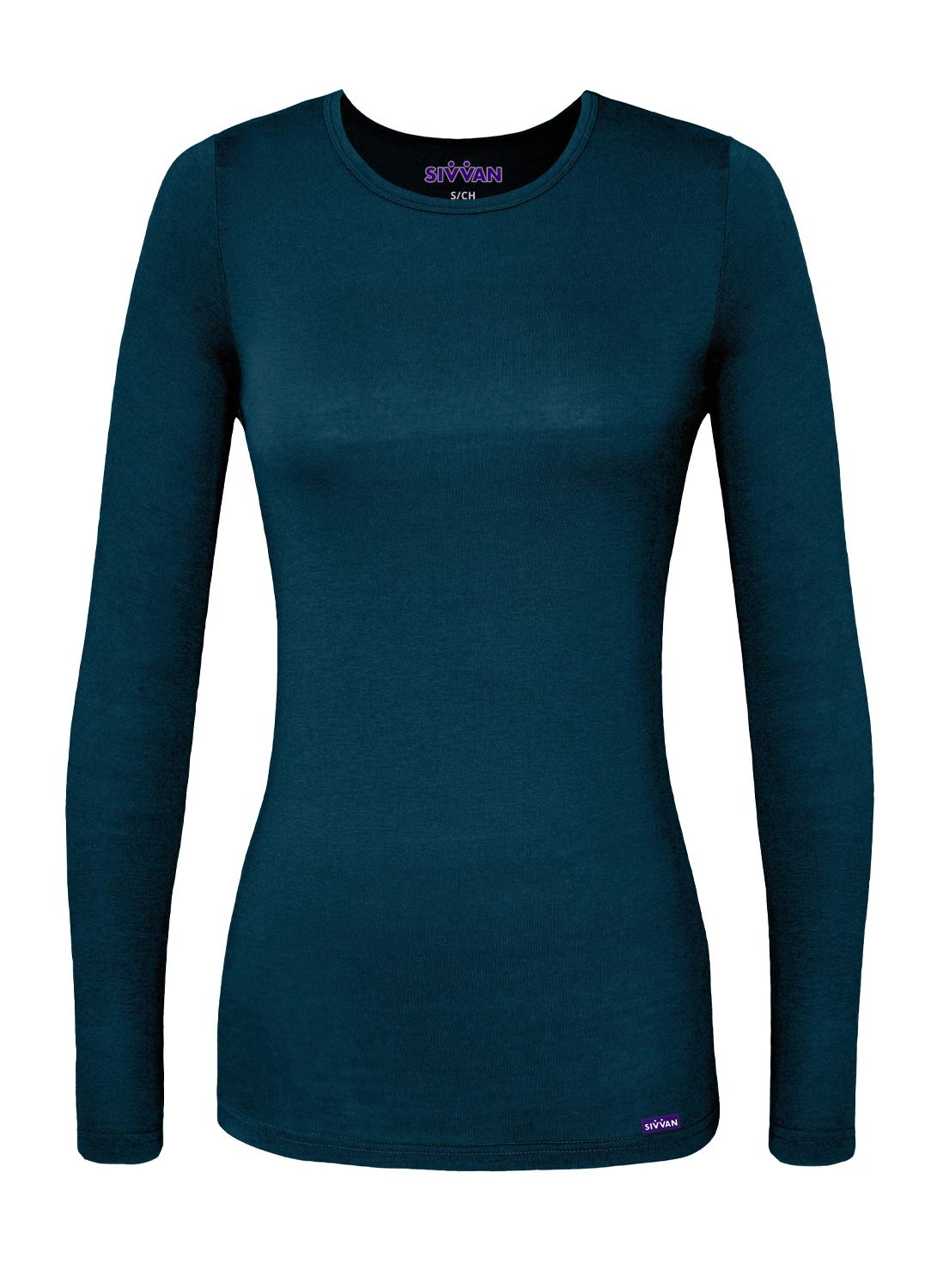 Adar’s Women Long Sleeve Comfort Underscrub Tee