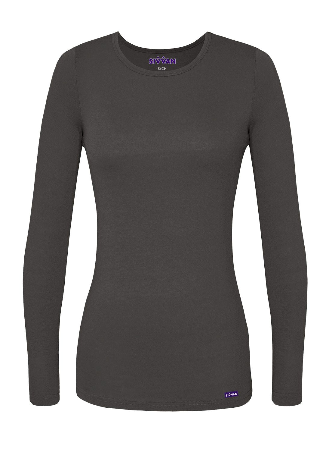 Adar’s Women Long Sleeve Comfort Underscrub Tee
