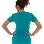 Life Thread Women’s Active V-Neck Top - Healed Hearts Scrub Apparel