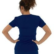 Life Thread Women’s Active V-Neck Top - Healed Hearts Scrub Apparel