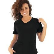 Life Thread Women’s Active V-Neck Top - Healed Hearts Scrub Apparel