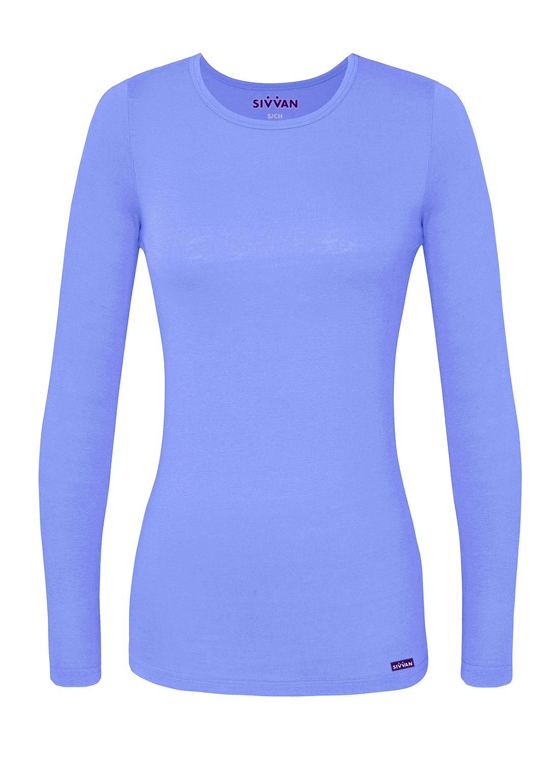 Adar’s Women Long Sleeve Comfort Underscrub Tee