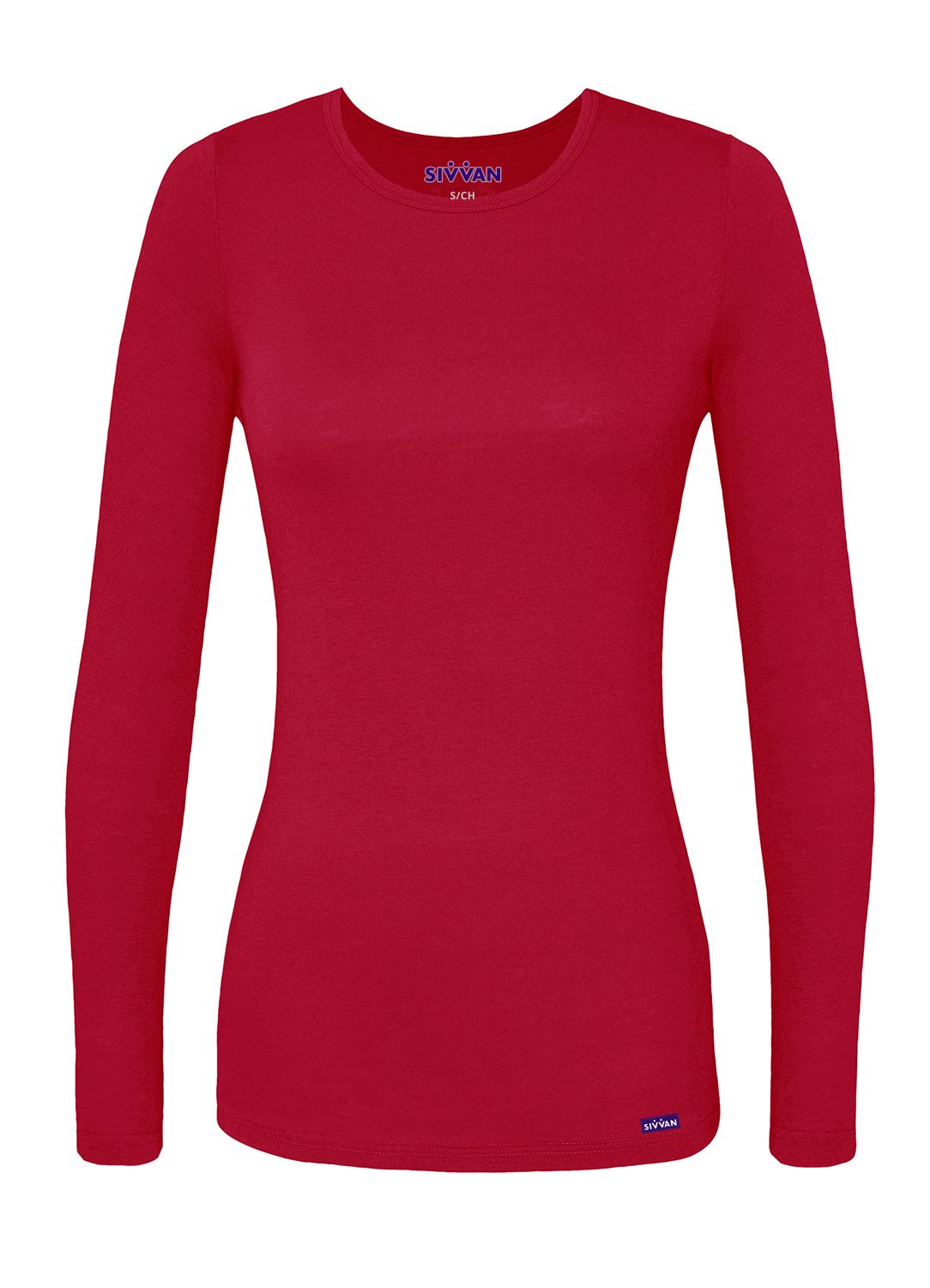 Adar’s Women Long Sleeve Comfort Underscrub Tee