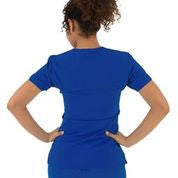 Life Thread Women’s Active V-Neck Top - Healed Hearts Scrub Apparel