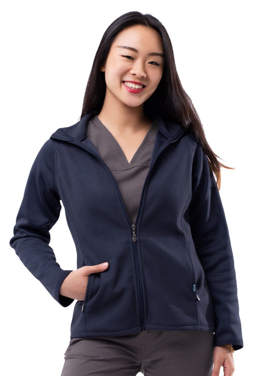 Adar Performance Full Zip Bonded Fleece Jacket