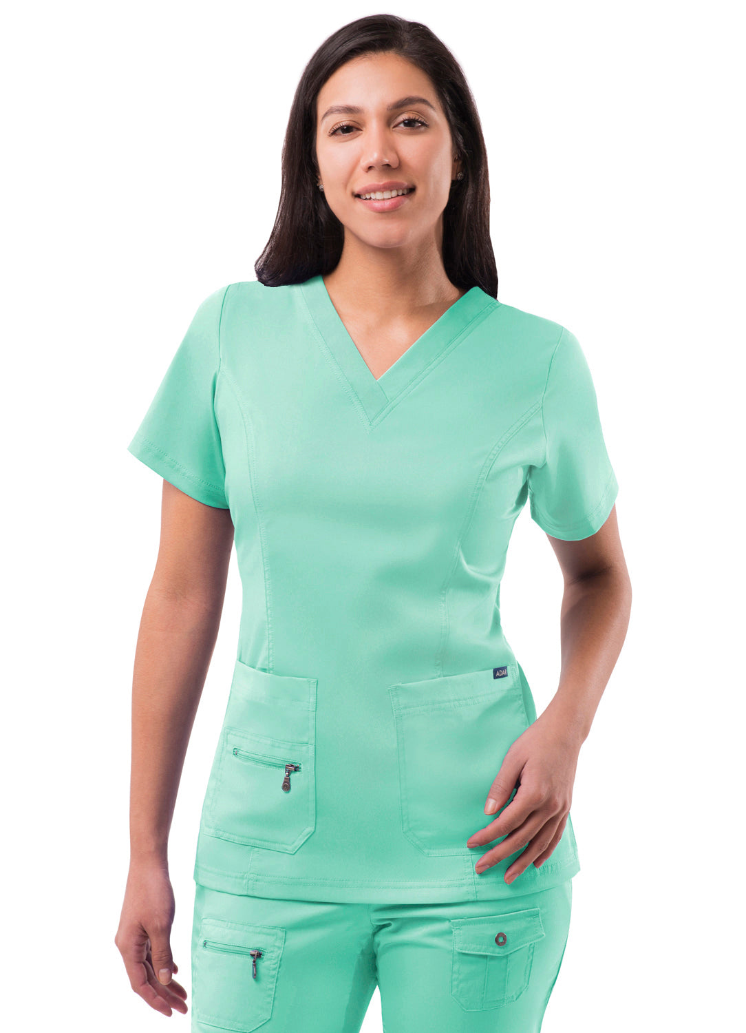 Adar Women’s Elevated V-neck Scrub Top