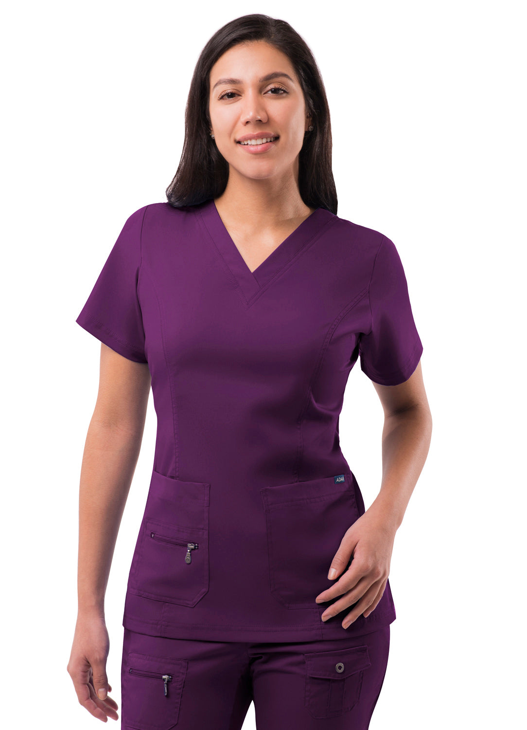 Adar Women’s Elevated V-neck Scrub Top