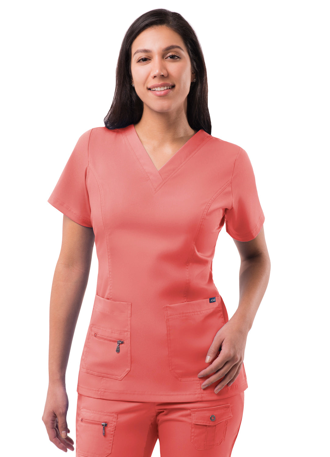 Adar Women’s Elevated V-neck Scrub Top