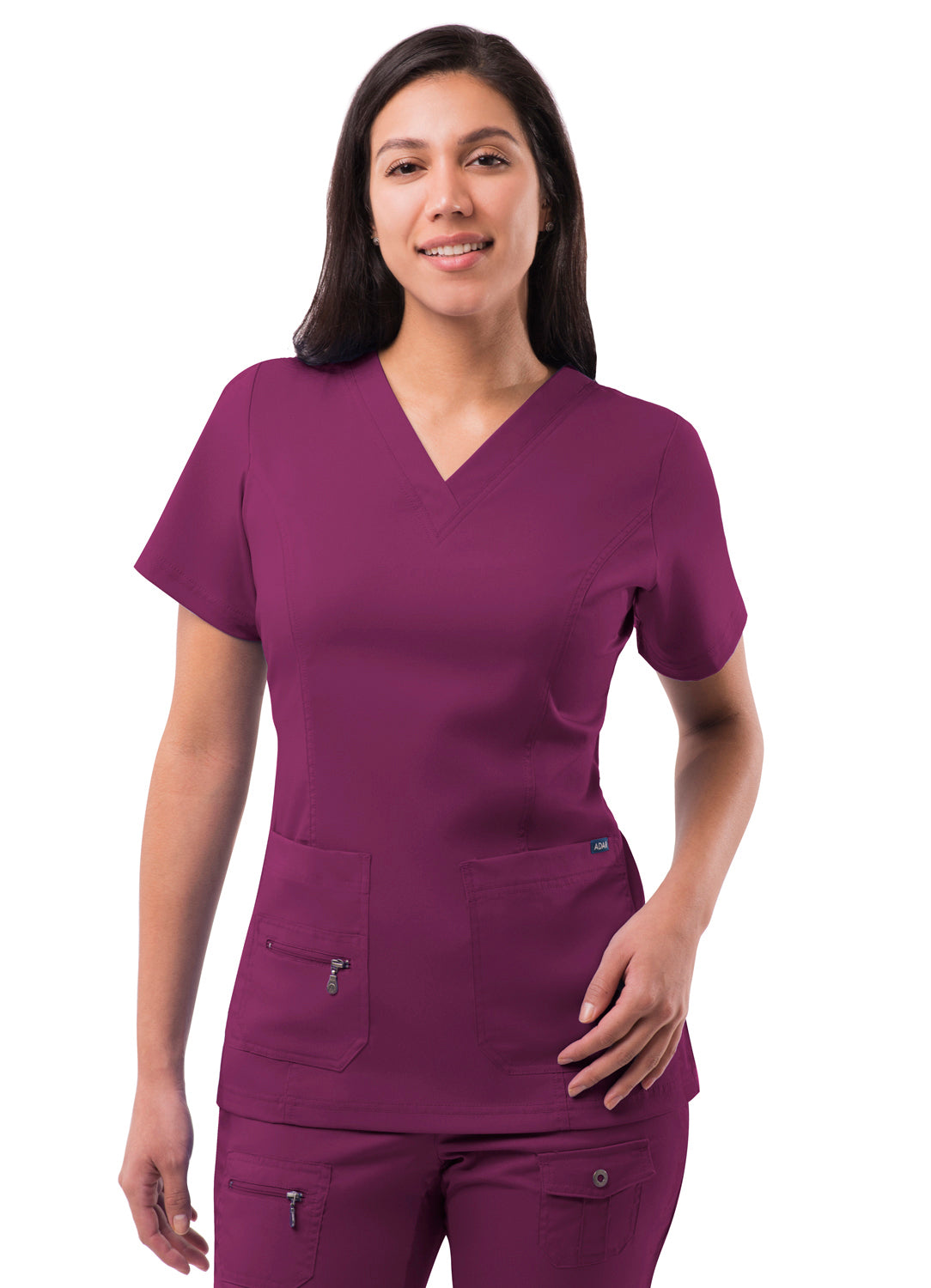 Adar Women’s Elevated V-neck Scrub Top