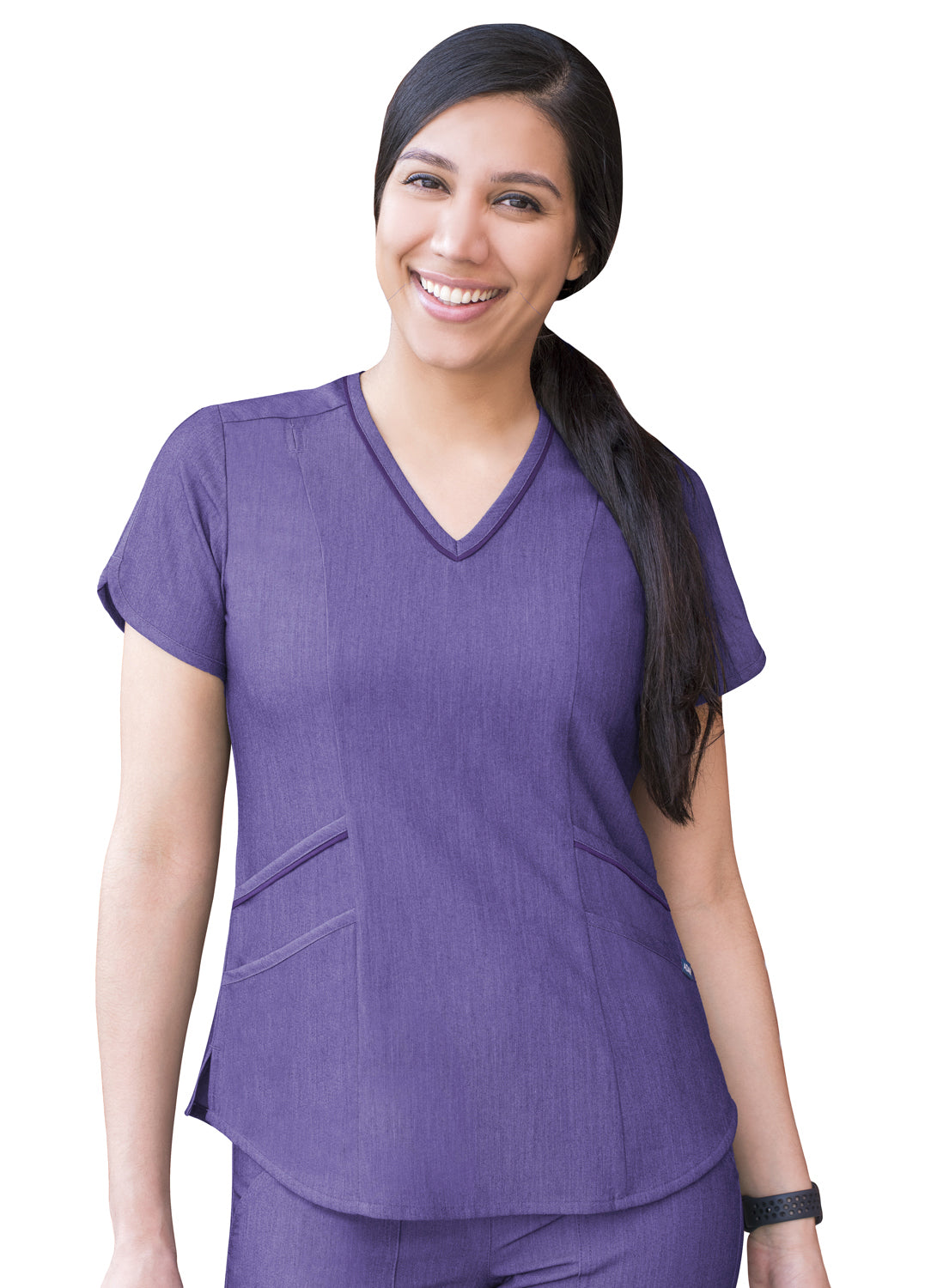 Women's Modern V-Neck Scrub Top