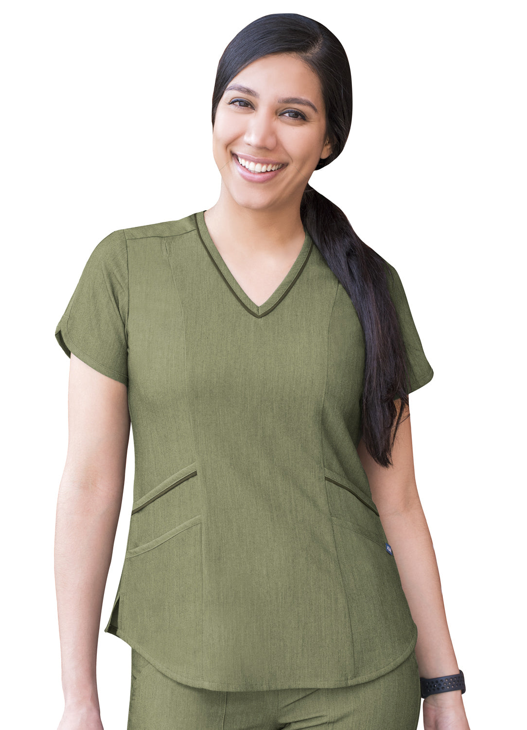 Women's Modern V-Neck Scrub Top