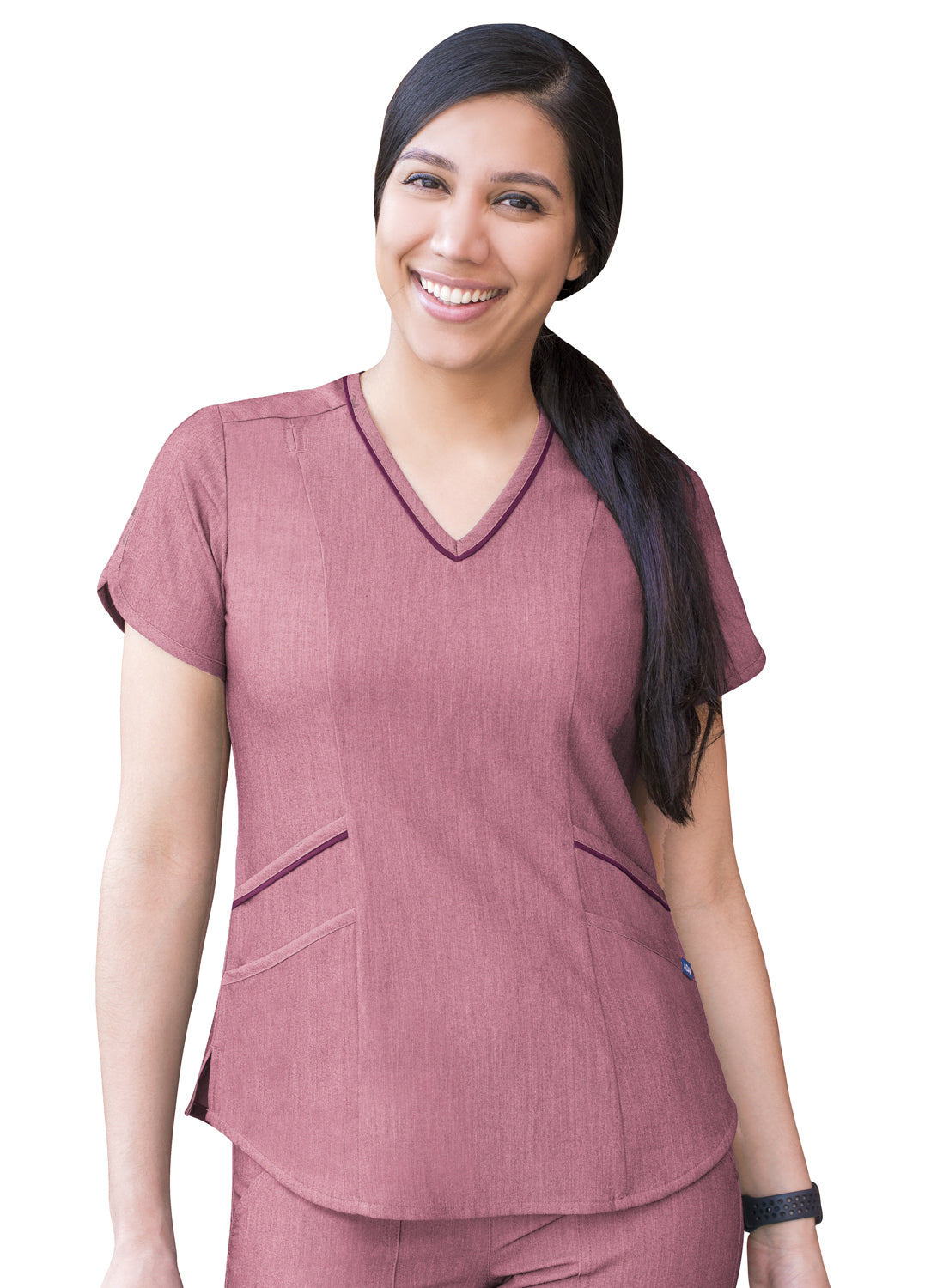 Women's Modern V-Neck Scrub Top